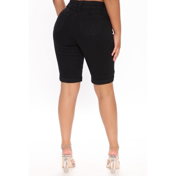 Fashion Nova Amberly Booty Lifting Bermuda Shorts - Picture 4 of 8